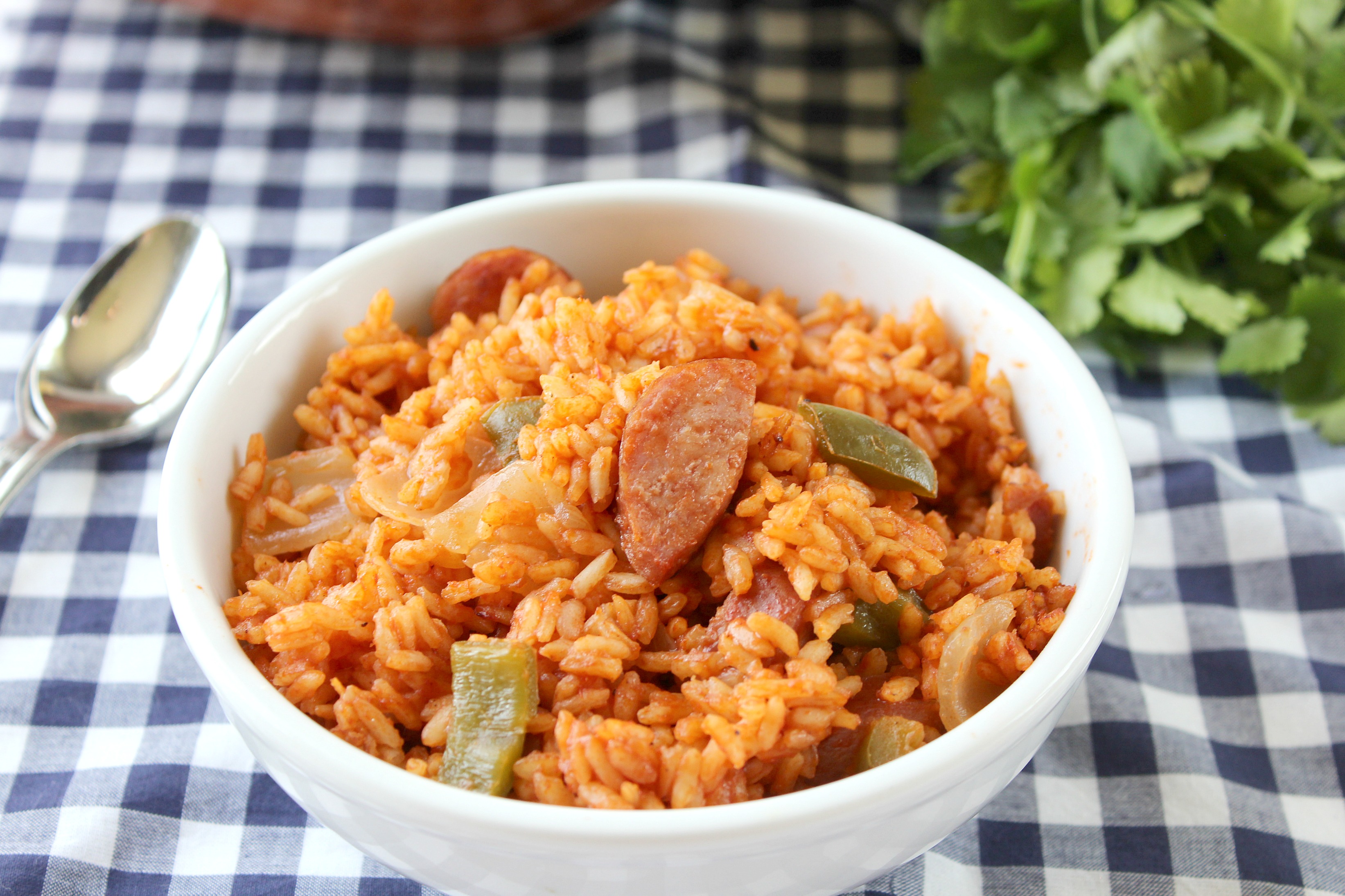 Southern Red Rice and Sausage Recipe - Sandee Booth