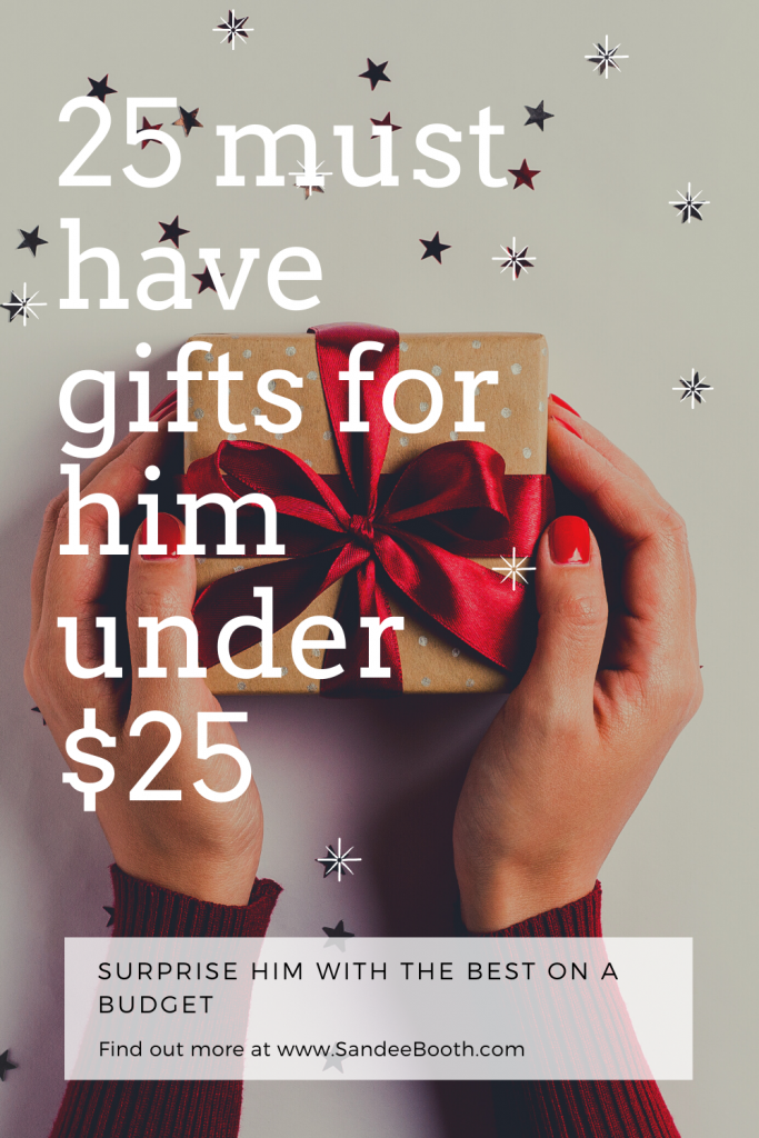 25 gift ideas under $25 for him