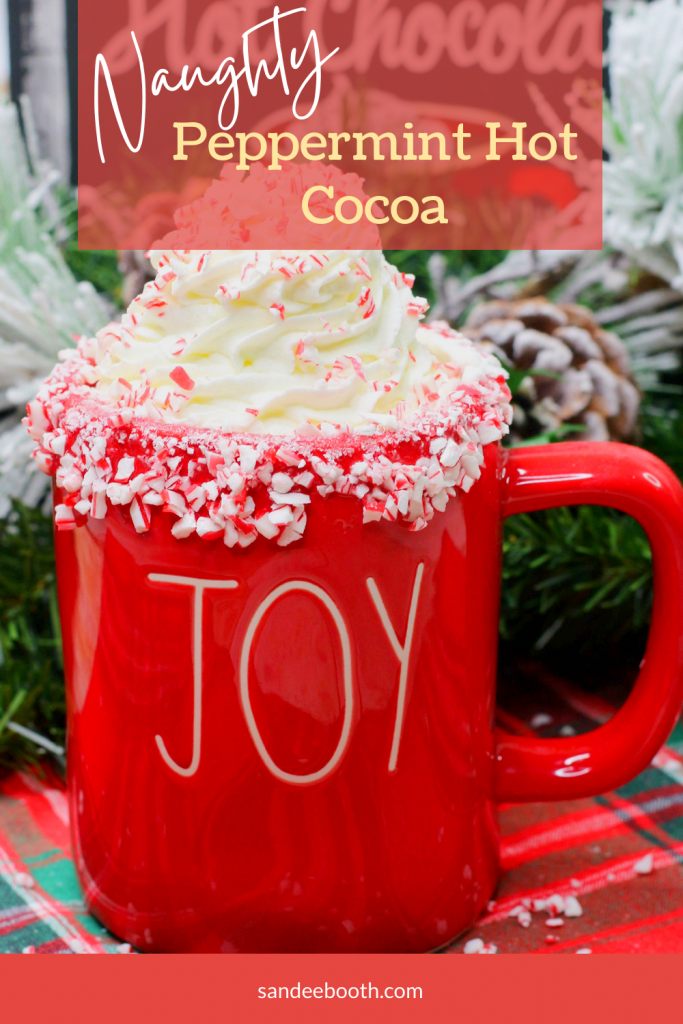 Naughty Peppermint Hot Cocoa