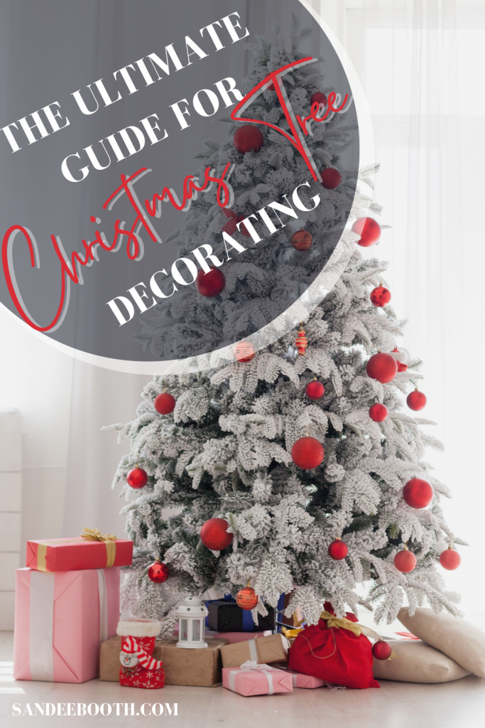 Tips for decorating your Christmas tree