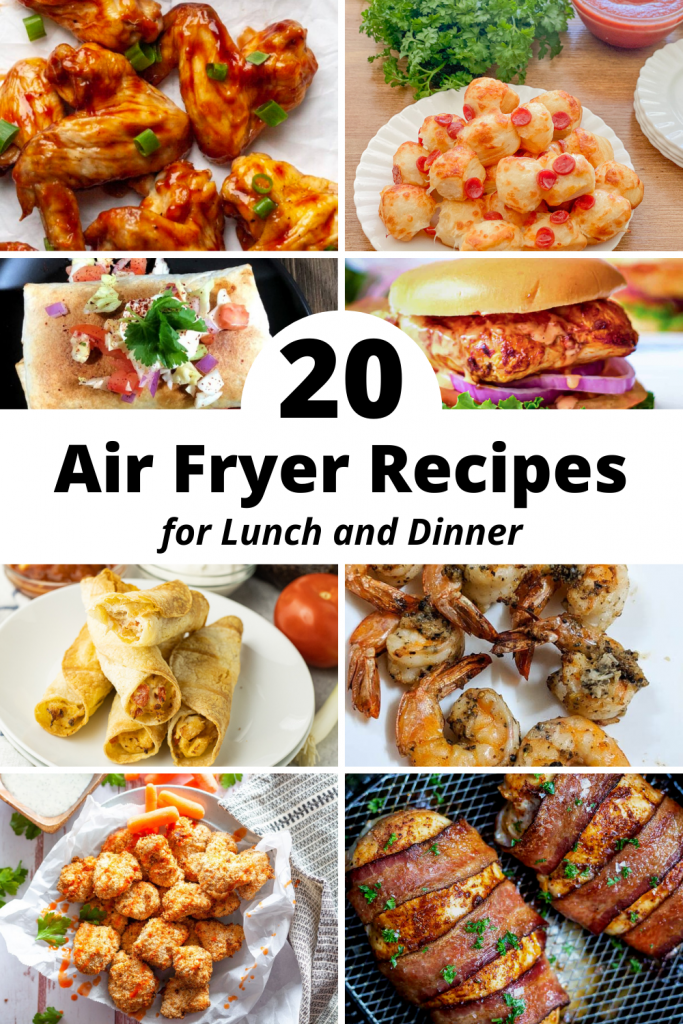Air Fryer Recipes for Dinner or Lunch! Sandee Booth