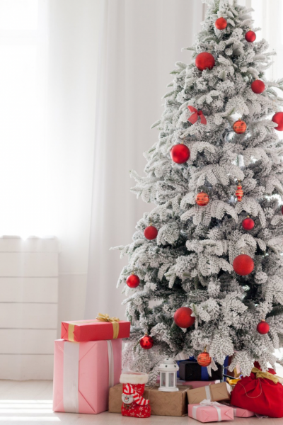 Christmas Gift Ideas for Dads under a white christmas tree 