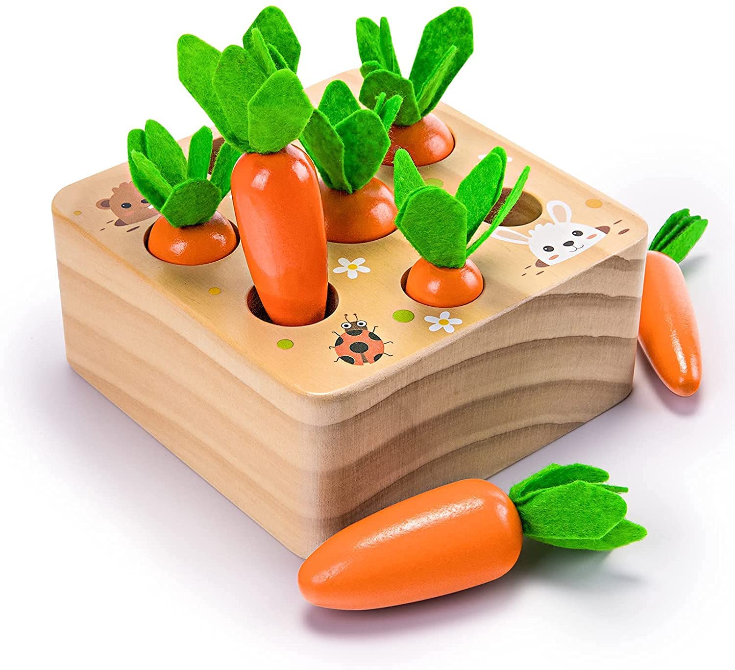 baby carrots harvest toy 
