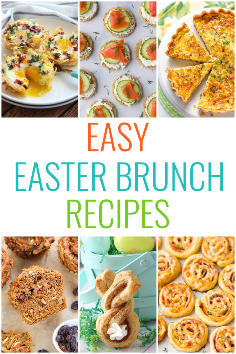 20 Easy Easter Brunch Recipes - Sandee Booth