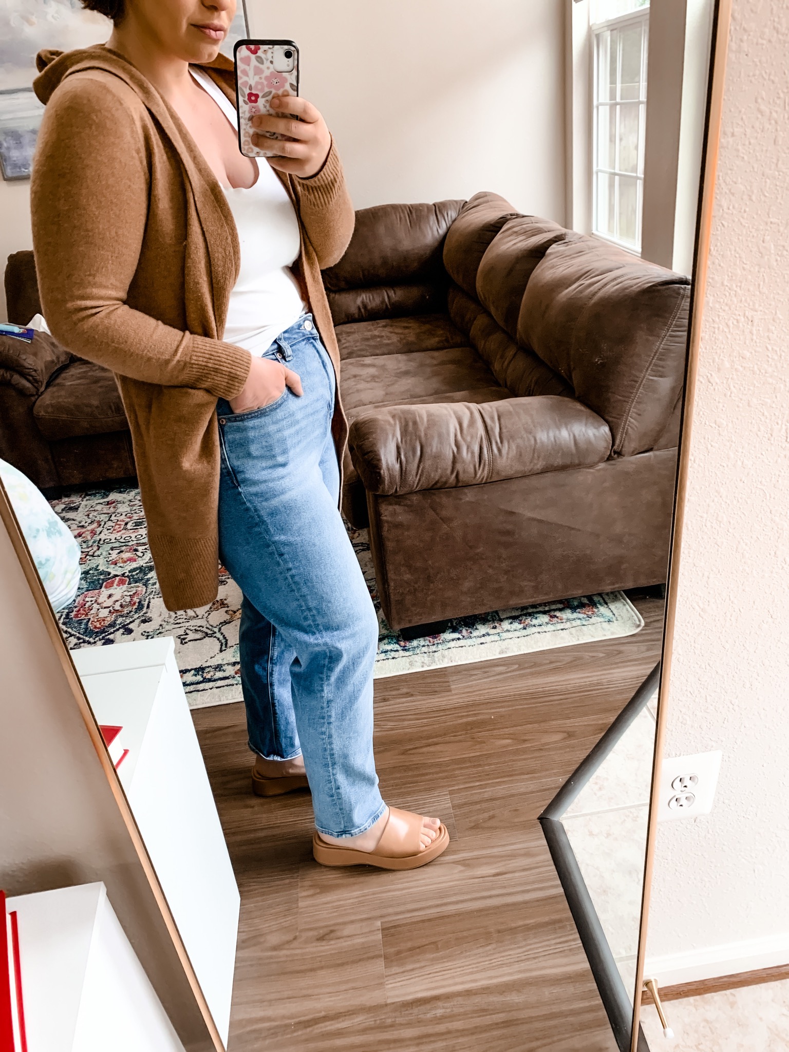 Spring style • mom jeans