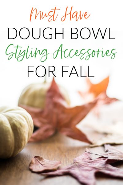 Dough bowl styling - sandee booth